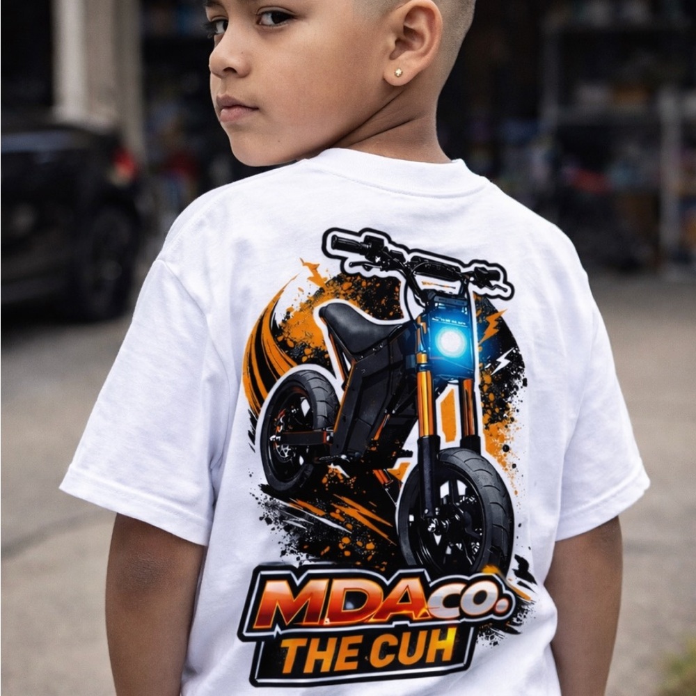 MDACO ''THE CUH'' MOTO TEE